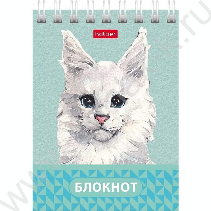 Блокнот  40л А7 спираль "Глазки, ушки, носик" | Фото 4