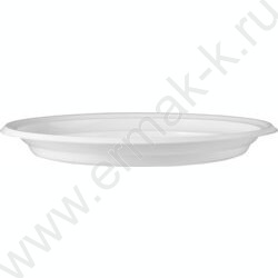 Тарелка одноразовая d 205мм, белая, ПС /упаковка - 100шт | Фото 3