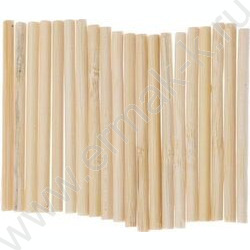 Деревянные палочки круглые  8см d 5мм 100шт | Фото 1