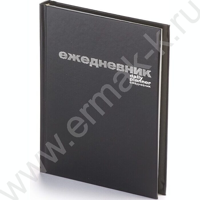 Ежедневник н/дат А6 Бум/винил.Черный | Фото 1