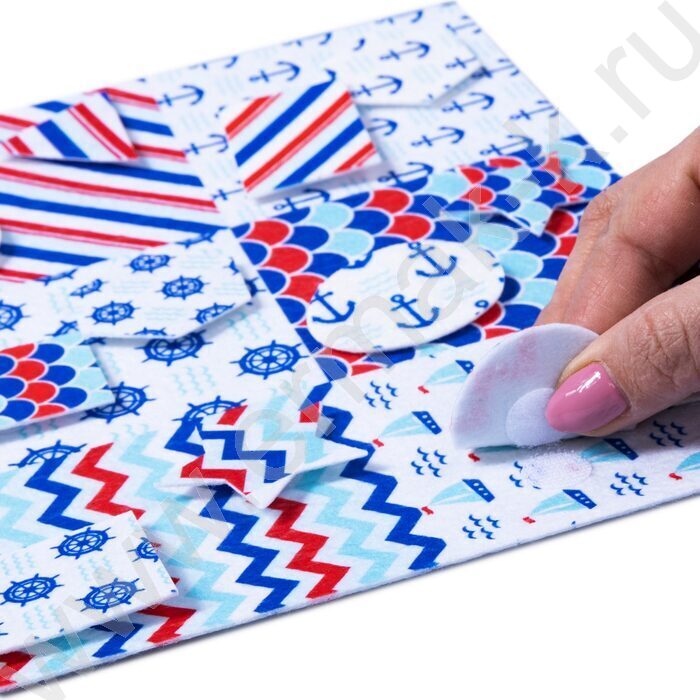 Игра из фетра на липучках Методика Сегена набор № 3 | Фото 9