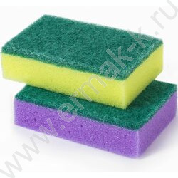 Губка для мытья посуды "MAXI" /2,7*9,6*6,4см   5шт/уп | Фото 5