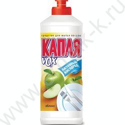 Средство для мытья посуды  500мл "Яблоко" /активный кислород /откидная крышка | Фото 1