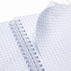 Тетрадь  96л клетка/спираль/тв.обл. "Окно в Париж" | Фото 2