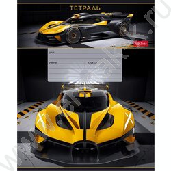 Тетрадь  12л клетка "В мире авто" 5видов | Фото 5