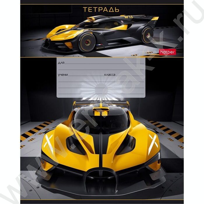Тетрадь  12л клетка "В мире авто" 5видов | Фото 5