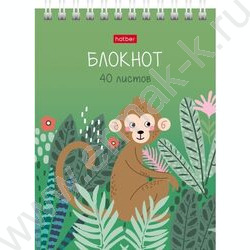 Блокнот  40л А6 спираль "Джунгли" ассорти | Фото 6