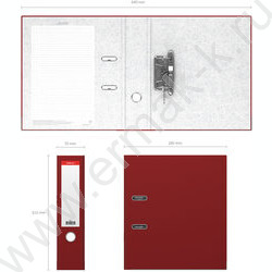 Файл 70мм Стандарт разборный бордовый | Фото 4