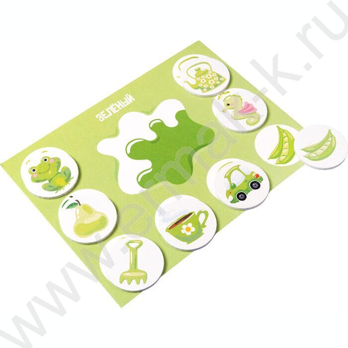Лото с деревянными фишками Baby Toys "Цвета" | Фото 5