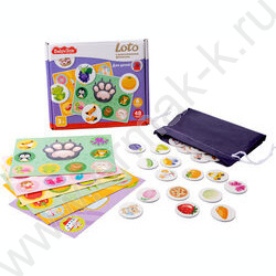 Лото с деревянными фишками Baby Toys "Для детей" | Фото 2