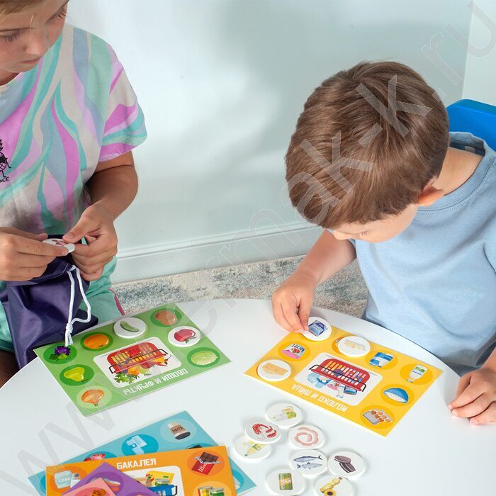 Лото с деревянными фишками Baby Toys "В магазин за продуктами" | Фото 8