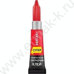 Клей Секундный "Super Strong glue" 3г /универсальный, высокопрочный, концентрированный | Фото 1