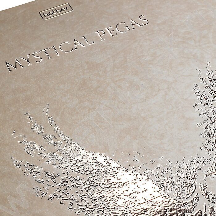 Тетрадь  80л А4 клетка/спираль "Золотой пегас" /мат.ламин. 3D фольга/ ассорти | Фото 7