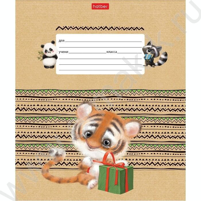 Тетрадь  12л в две линии с част.наклонными с доп.горизонт "Зоозаврики" ассорти | Фото 3