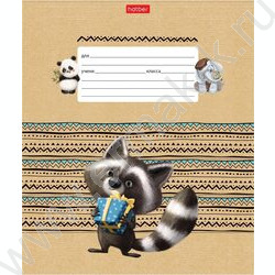 Тетрадь  12л в две линии с част.наклонными с доп.горизонт "Зоозаврики" ассорти | Фото 4