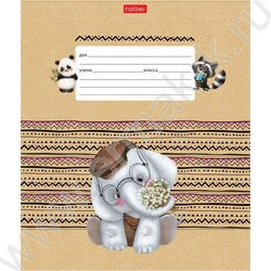 Тетрадь  12л в две линии с част.наклонными с доп.горизонт "Зоозаврики" ассорти | Фото 5