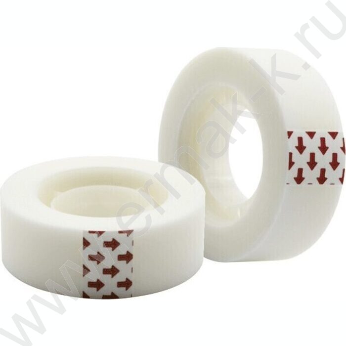 Скотч 18*20 прозр. 40мкм. /удаляемая /матовая /пластиковая втулка | Фото 1