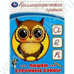 Пропись А5 Каллиграфическая.Пишем строчные буквы | Фото 1