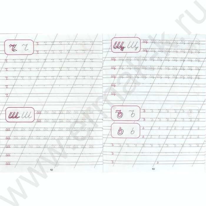 Пропись А5 Каллиграфическая.Пишем строчные буквы | Фото 4