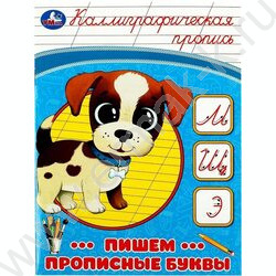 Пропись А5 Каллиграфическая.Пишем прописные буквы | Фото 1