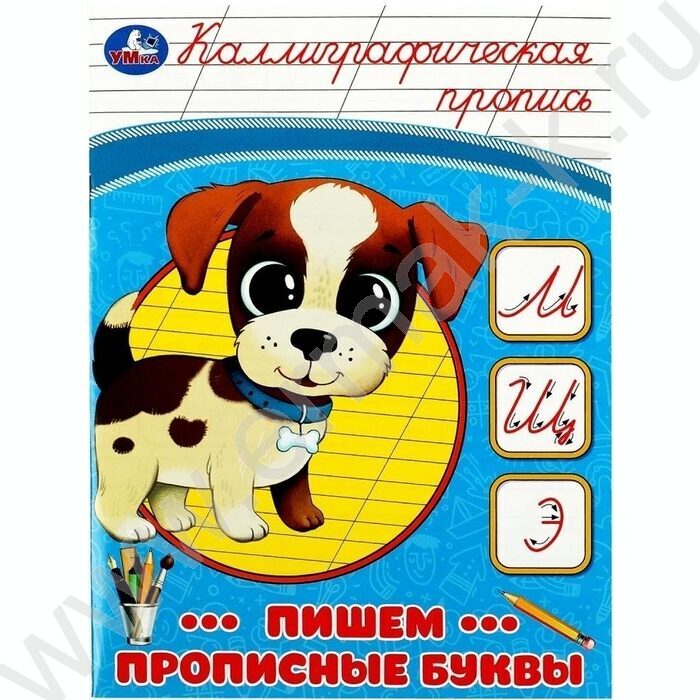 Пропись А5 Каллиграфическая.Пишем прописные буквы | Фото 1