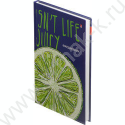 Ежедневник н/дат А5 Luicy Life.Грейпфрут глянец/клетка | Фото 1