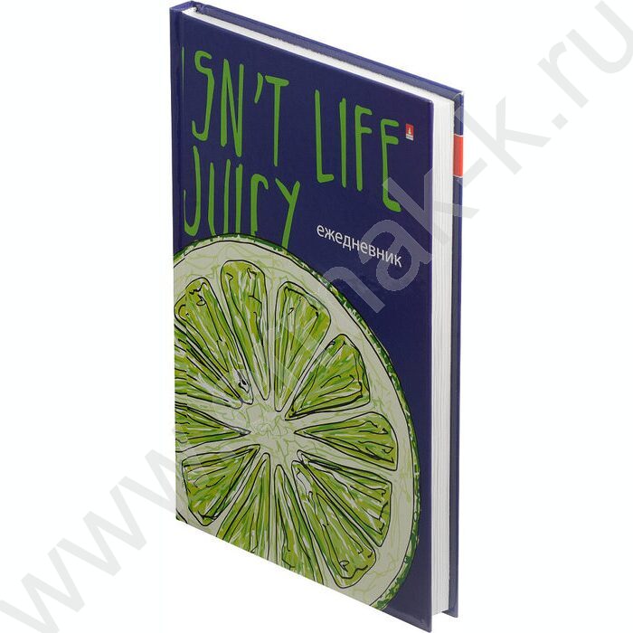 Ежедневник н/дат А5 Luicy Life.Грейпфрут глянец/клетка | Фото 1