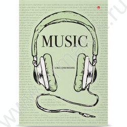 Ежедневник н/дат А5 Loud Music глянец/клетка | Фото 1