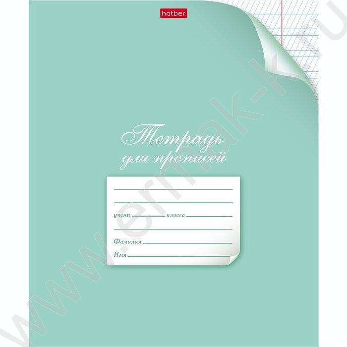 Тетрадь  12л линейка косая частая "Для прописей. С уголком" ассорти | Фото 2