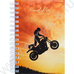 Зап. книжка 120л А6 спираль "Трюки на байке" ассорти | Фото 3