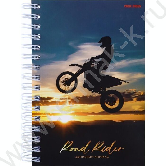 Зап. книжка 120л А6 спираль "Трюки на байке" ассорти | Фото 5