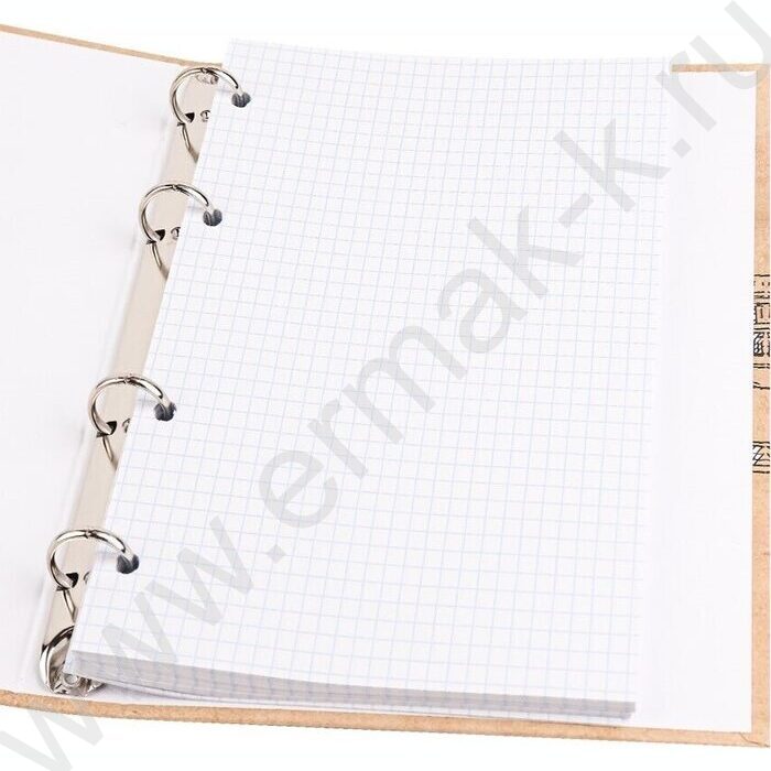 Тетрадь  80л клетка/кольца "Крыши домов" | Фото 3