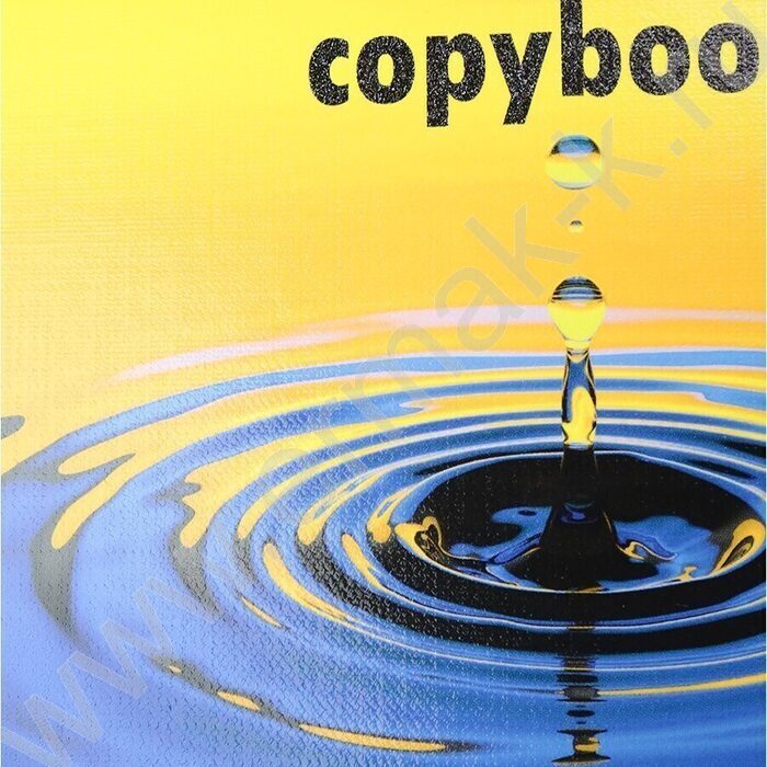 Тетрадь  80л клетка/кольца "Круги на воде" /лянец/лен/ | Фото 7