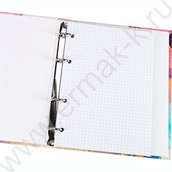 Тетрадь  80л клетка/кольца "Премиальный мрамор" /лянец/лен/ | Фото 3