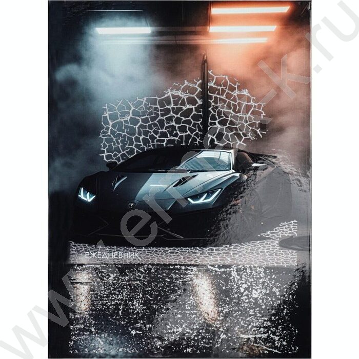 Ежедневник н/дат А5  80л Автомикс-1 /тв.обл.,глянец,сер.тис./ | Фото 2