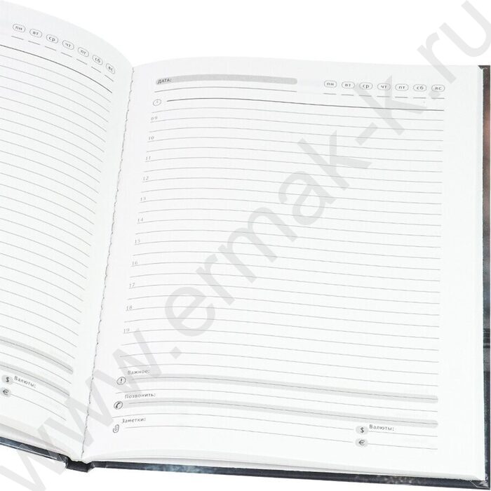 Ежедневник н/дат А5  80л Автомикс-1 /тв.обл.,глянец,сер.тис./ | Фото 3