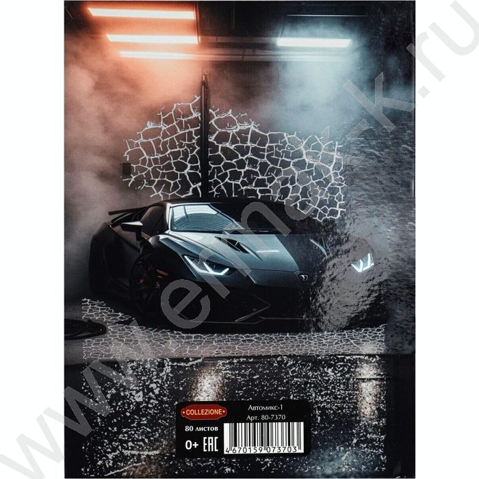 Ежедневник н/дат А5  80л Автомикс-1 /тв.обл.,глянец,сер.тис./ | Фото 6