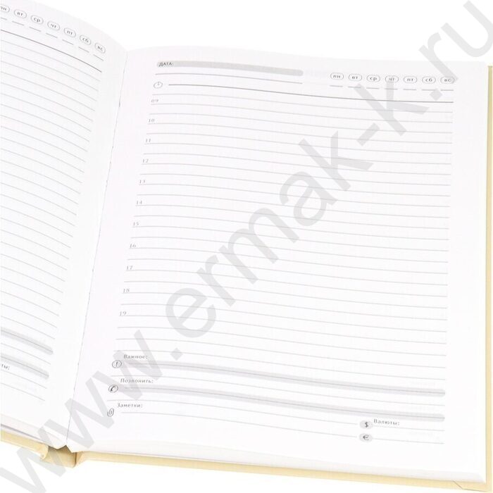 Ежедневник н/дат А5 128л Закат в Африке-1 /тв.обл.,глянец,матовый лак/ | Фото 3