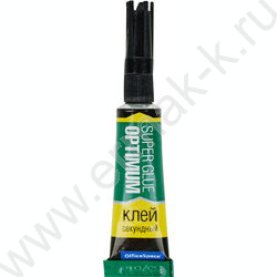 Клей Секундный "Super Glue Optimum" 3г | Фото 1