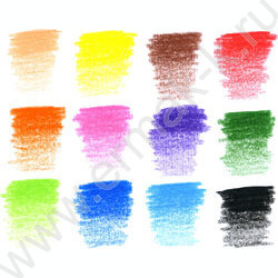 Карандаши  12цв Supremo /мягкий стержень /карт.коробка | Фото 3