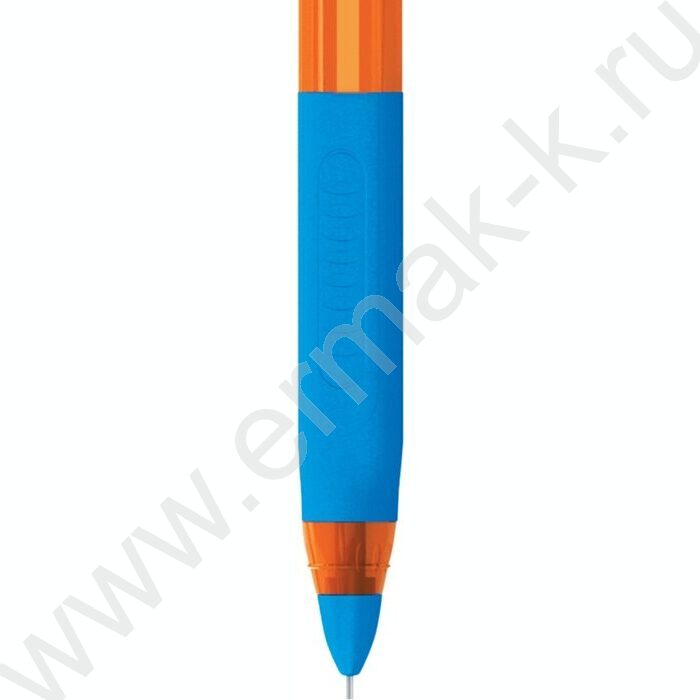 Ручка шар "Skyline" 0,7мм синяя /резин. грип /игольчатый стержень | Фото 2