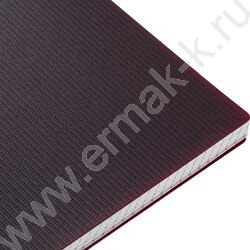 Блокнот  80л А4 спираль "VELVET  Бордо" | Фото 2