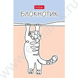 Блокнот  48л А7 3-х цв.блок "Закрученные истории" | Фото 3