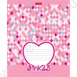 Тетрадь  18л клетка "Pink 23"  5видов | Фото 4