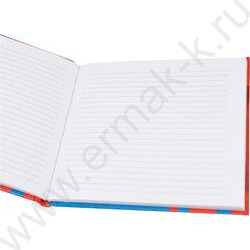 Зап. книжка  64л А6 тв.обл. "Футбольный дизайн" /глянц.лам., лен/ | Фото 3
