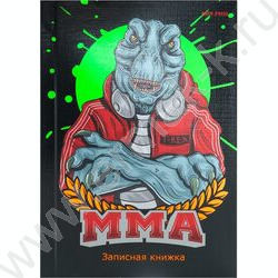 Зап. книжка  64л А6 тв.обл. "Дерзкий тираннозавр" /глянц.лам., лен/ | Фото 2