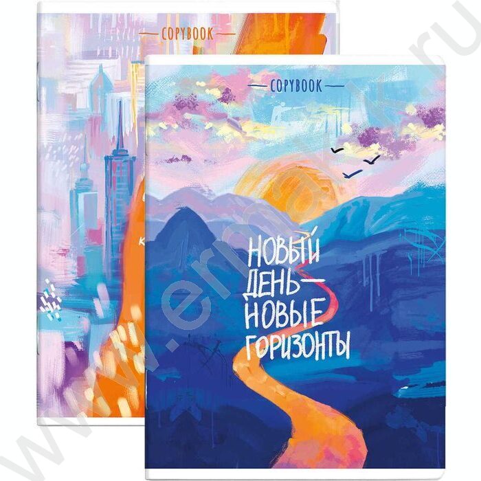 Тетрадь  80л А4 клетка/перевертыш "Нежность" | Фото 5