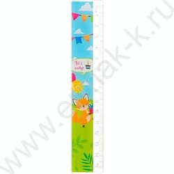 Линейка пл 15см Лиса | Фото 1