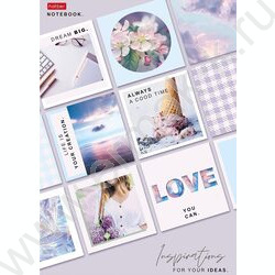 Тетрадь  80л А4 линейка "Яркие эмоции" /выб лак/ | Фото 1