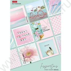 Тетрадь  80л А4 линейка "Яркие эмоции" /выб лак/ | Фото 2